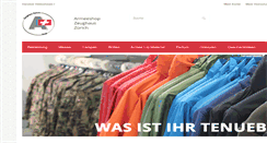 Desktop Screenshot of a-shop.ch